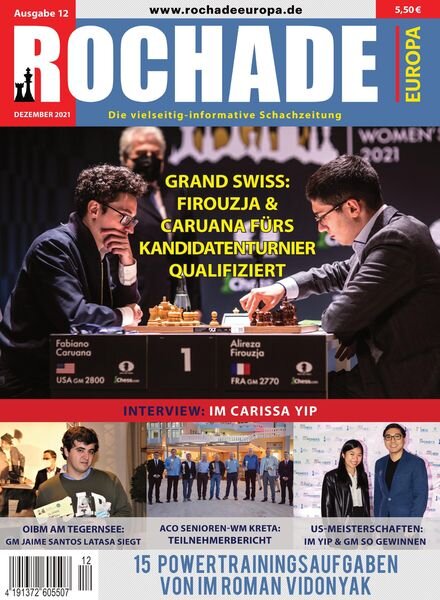 Rochade Europa – 26 November 2021 Cover