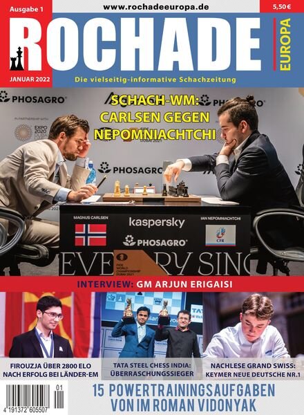 Rochade Europa – Dezember 2021 Cover