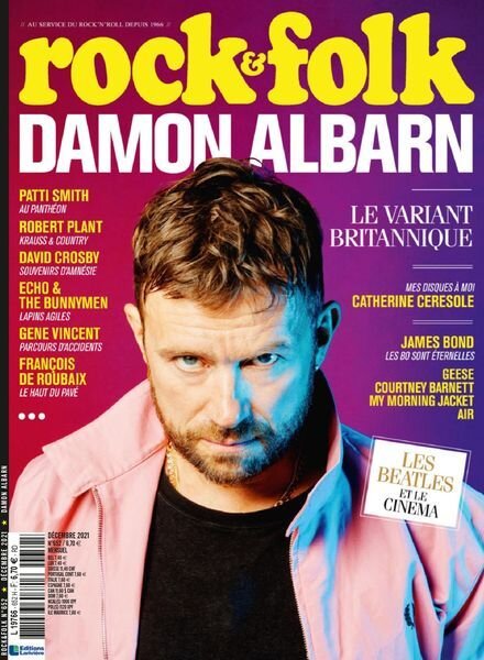 Rock & Folk – decembre 2021 Cover
