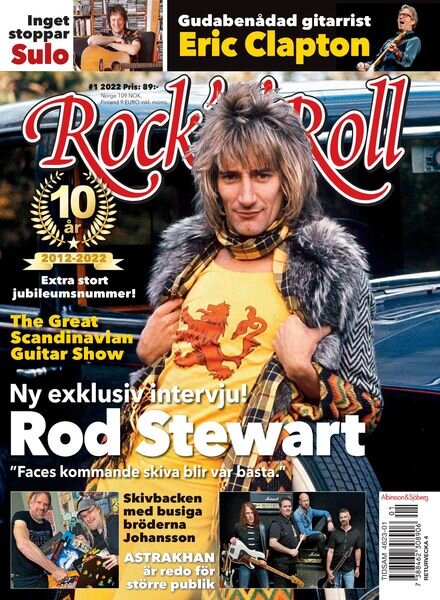 Rock’n’Roll Magazine Sverige – december 2021 Cover