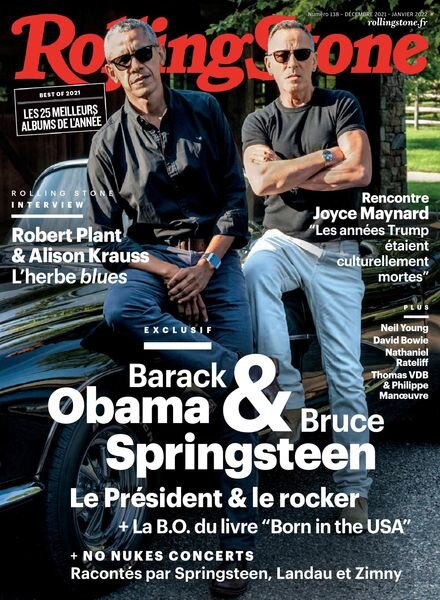 Rolling Stone France – decembre 2021 Cover