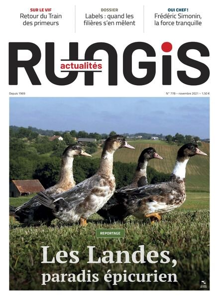 Rungis Actualites – Novembre 2021 Cover