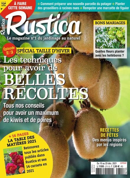 Rustica – 10 Decembre 2021 Cover