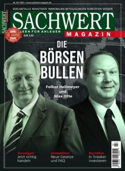 Sachwert Magazin – Juli 2021