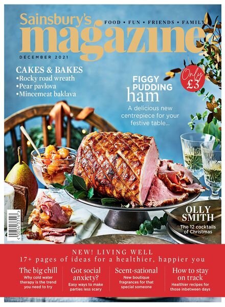 Sainsbury’s Magazine – December 2021 Cover