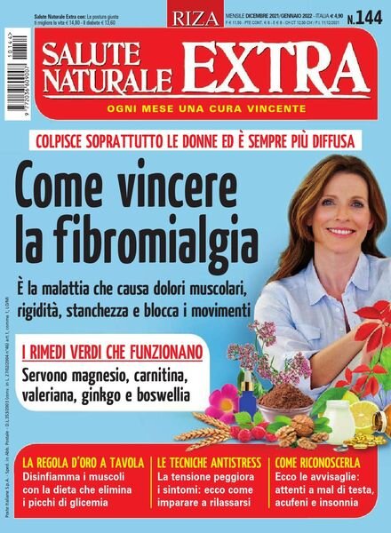 Salute Naturale Extra – Dicembre 2021 Cover