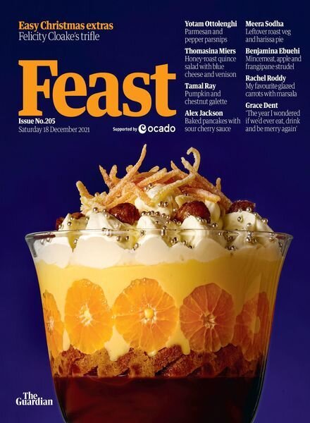 Saturday Guardian – Feast – 18 December 2021 Cover
