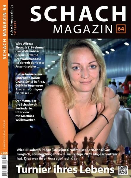 Schach-Magazin 64 – 03 Dezember 2021 Cover