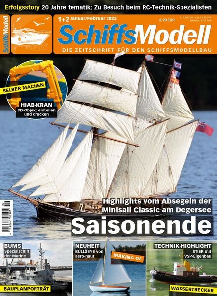 SchiffsModell – Januar 2022 Cover