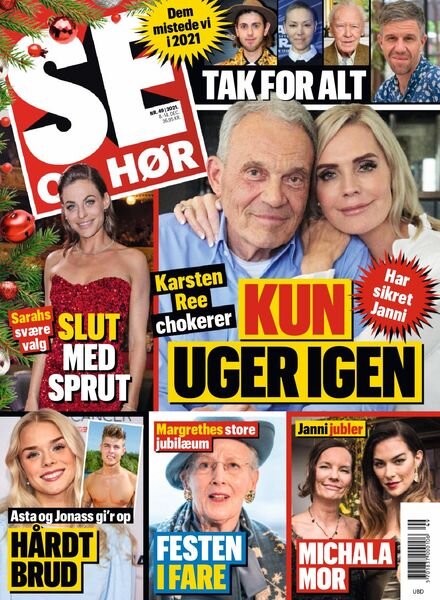 SE og HOR – 06 december 2021 Cover