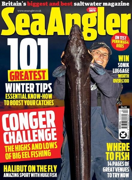 Sea Angler – December 2021 Cover