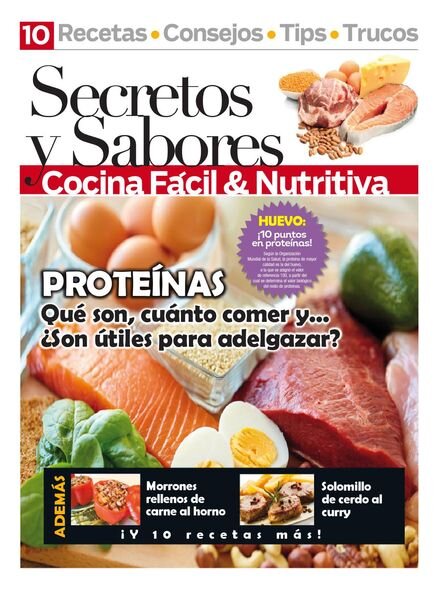 Secretos & Sabores – diciembre 2021 Cover