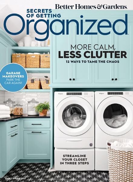 Secrets of Getting Organized – November 2021 Cover