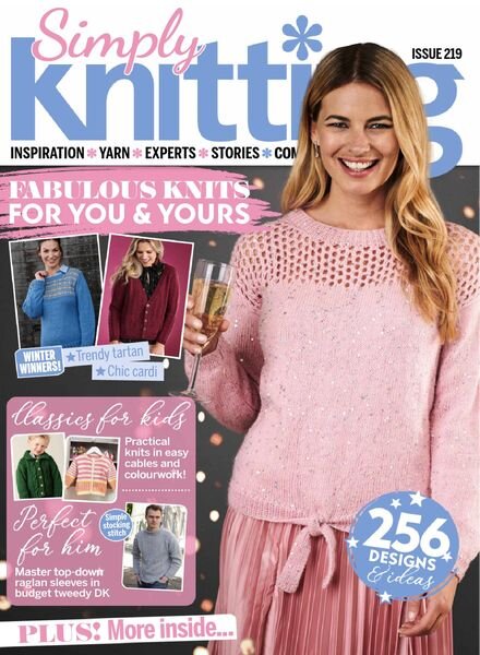 Simply Knitting – January 2022 Cover