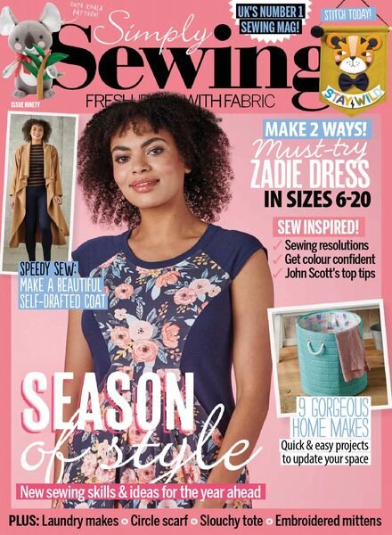Simply Sewing – December 2021 Cover