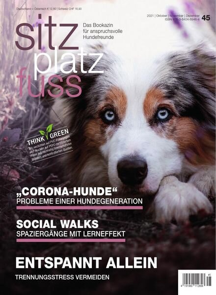 SitzPlatzFuss – Oktober 2021 Cover