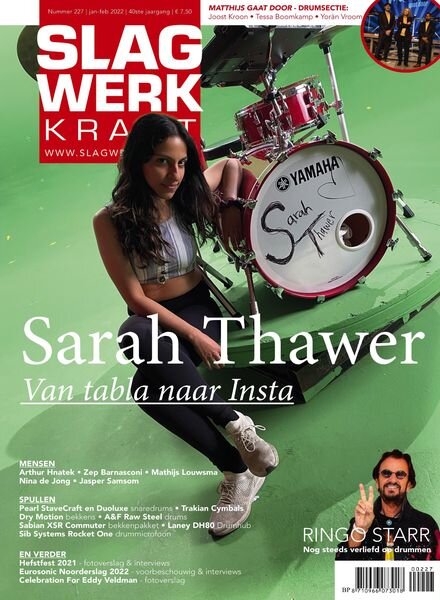 Slagwerkkrant – januari 2022 Cover
