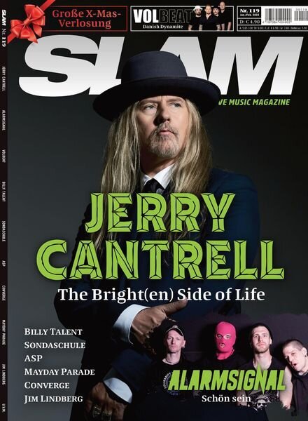 SLAM Alternative Music Magazine – Januar 2022 Cover