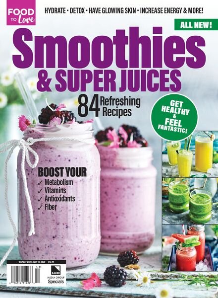 Smoothies & Super Juices – November 2020 Cover