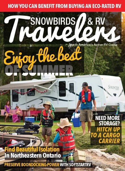 Snowbirds & RV Travelers – August 2021 Cover