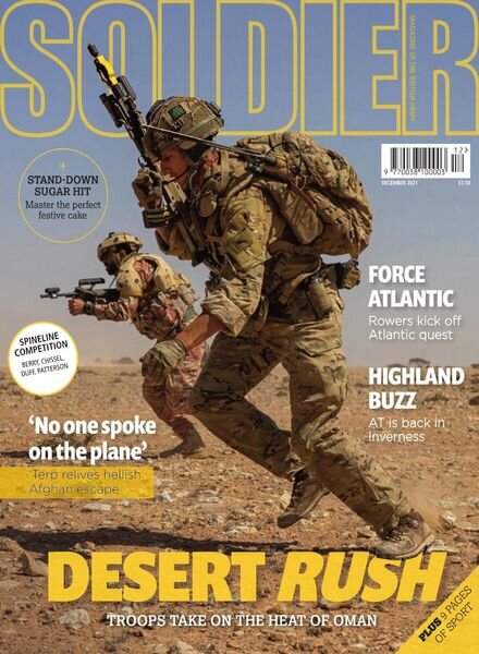 Soldier – December 2021 Cover