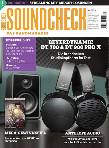 SOUNDCHECK – 29 November 2021 Cover
