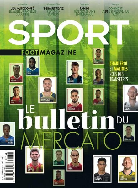 Sport Foot Magazine – 8 Decembre 2021 Cover