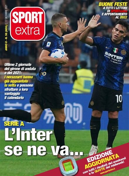 SPORTextra (aggiornamento) – 21 Dicembre 2021 Cover