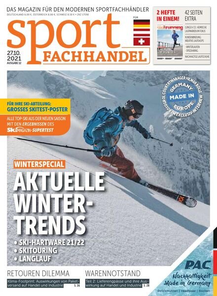 SportFachhandel – Nr12 2021 Cover
