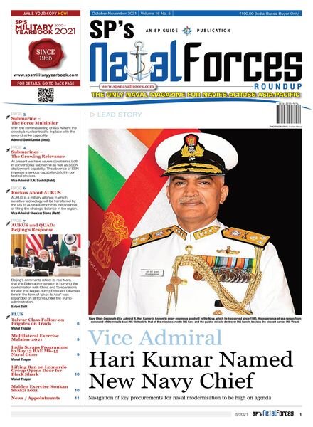 SP’s NavalForces – 22 November 2021 Cover