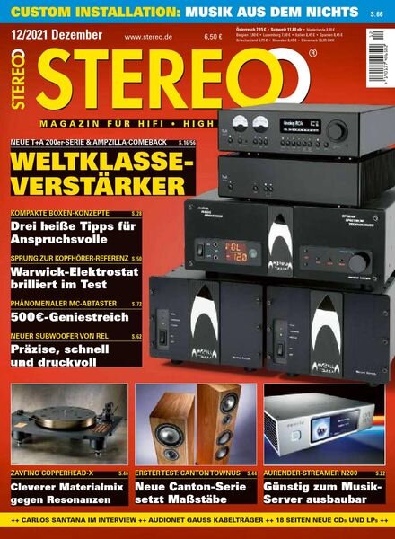 Stereo – Dezember 2021 Cover