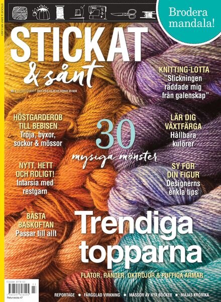 Stickat & Sant – 23 september 2021 Cover
