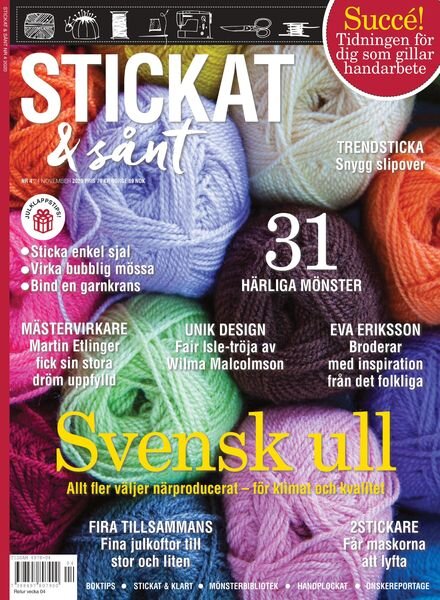 Stickat & Sant – 24 november 2020 Cover