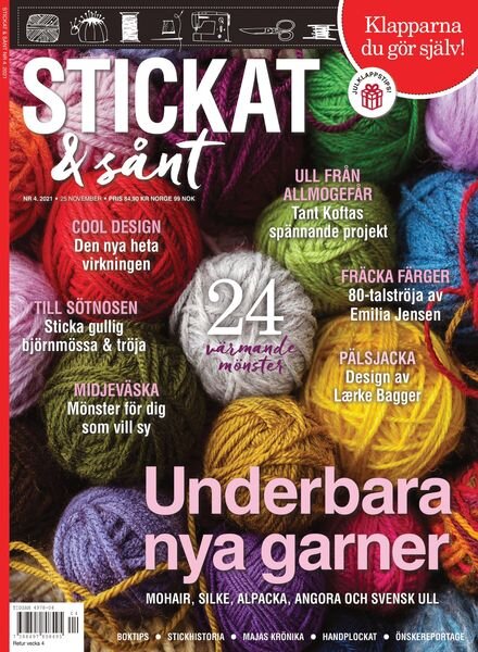 Stickat & Sant – 25 november 2021 Cover