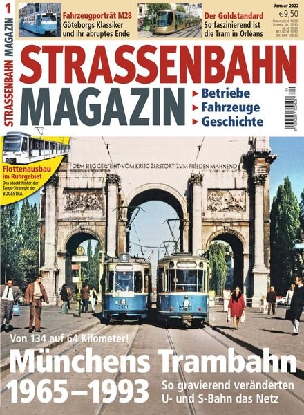 Strassenbahn – Januar 2022 Cover