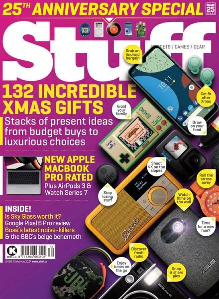 Stuff UK – Christmas 2021 Cover