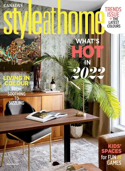 Style at Home Canada – January 2022 Cover
