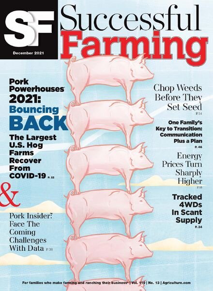 Successful Farming – December 2021 Cover