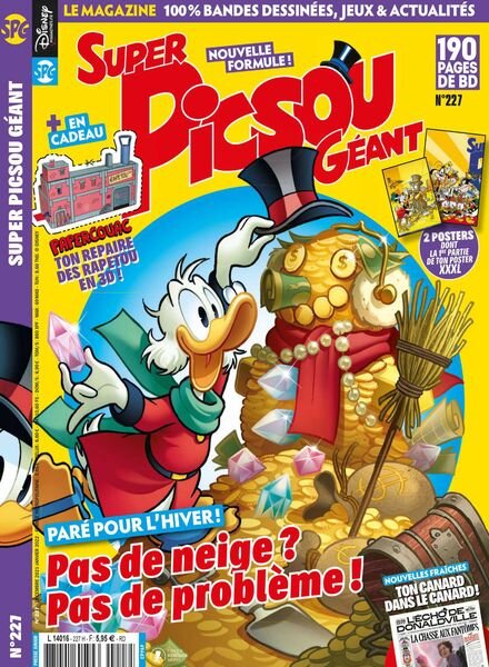Super Picsou Geant – Decembre 2021 – Janvier 2022 Cover