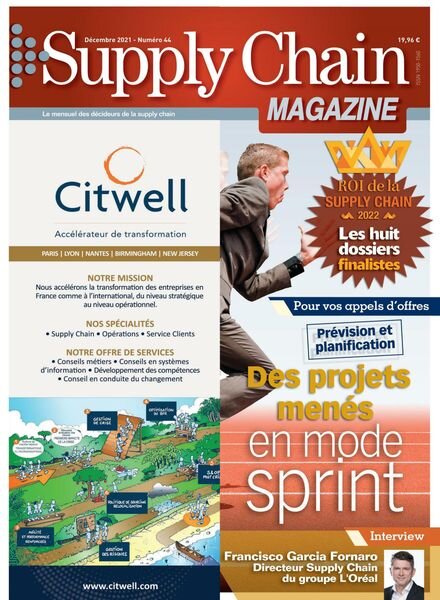 Supply Chain Magazine – Decembre 2021 Cover