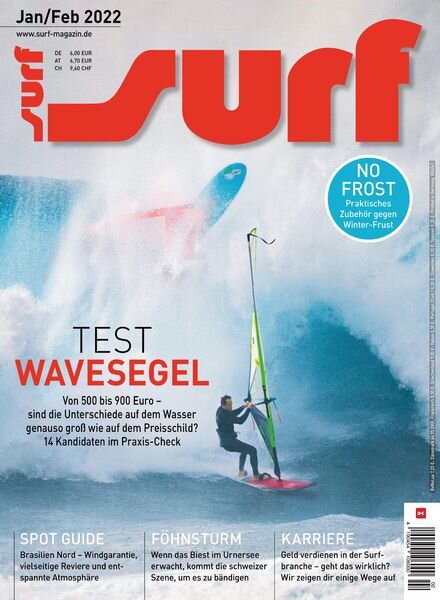 Surf Germany – Januar 2022 Cover