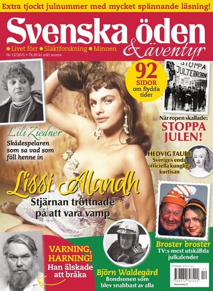 Svenska Oden & aventyr – 30 november 2021 Cover