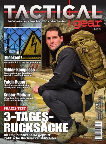 Tactical Gear – August 2019 Cover
