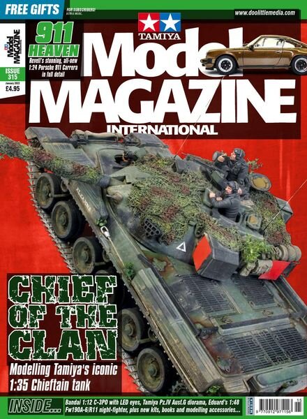 Tamiya Model Magazine – Issue 315 – January 2022 Cover