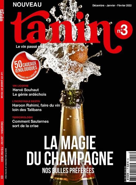 Tanin – decembre 2021 Cover