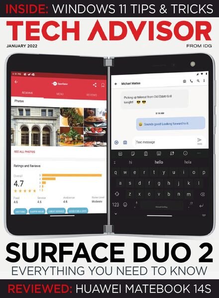 Tech Advisor – January 2022 Cover