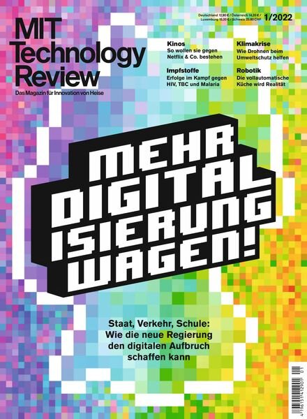 Technology Review – Dezember 2021 Cover