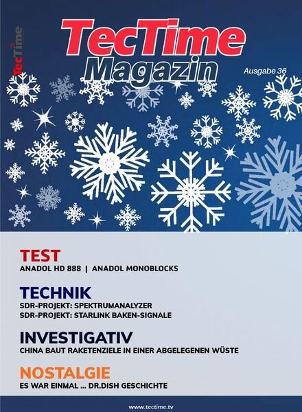 TecTime Magazin – Nr 36 2021 Cover