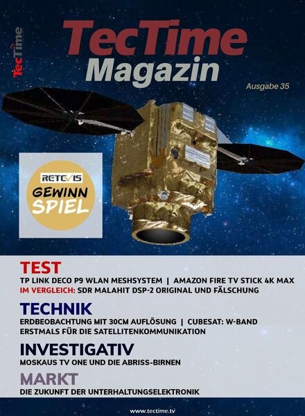 TecTime Magazin – Nr35 2021 Cover