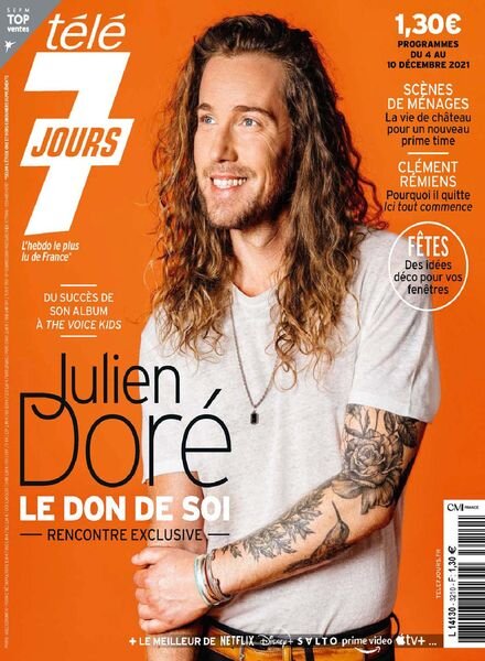 Tele 7 Jours – 04 decembre 2021 Cover